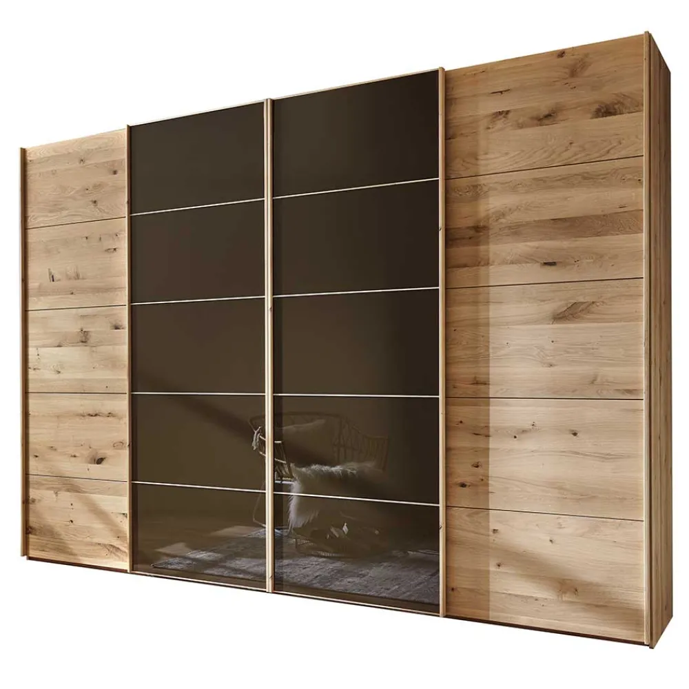 Sale Kleiderschrank modern Merkur Massivholzmöbel|Schiebetürenschränke