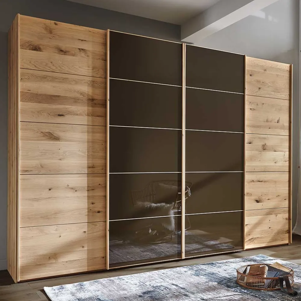 Sale Kleiderschrank modern Merkur Massivholzmöbel|Schiebetürenschränke