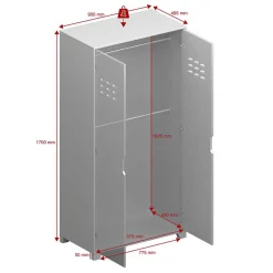Hot Kleiderschrank Onvenzos Kleiderschränke|Schlafzimmerschränke