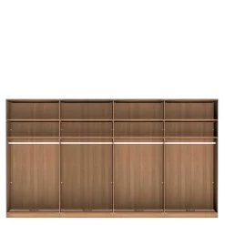 Discount Kleiderschrank Schwebetüren Sanne Massivholzmöbel|Massivholz Kleiderschränke