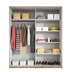 Kleiderschrank Schwebetüren Jannik*Pharao24 Hot