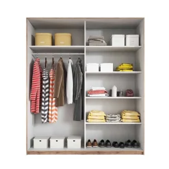 Kleiderschrank Schwebetüren Salassos*Pharao24 Hot