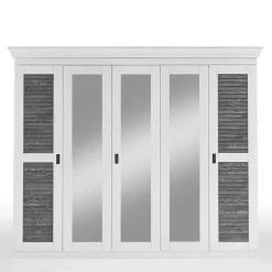 Kleiderschrank teilmassiv Tanydos*Pharao24 New