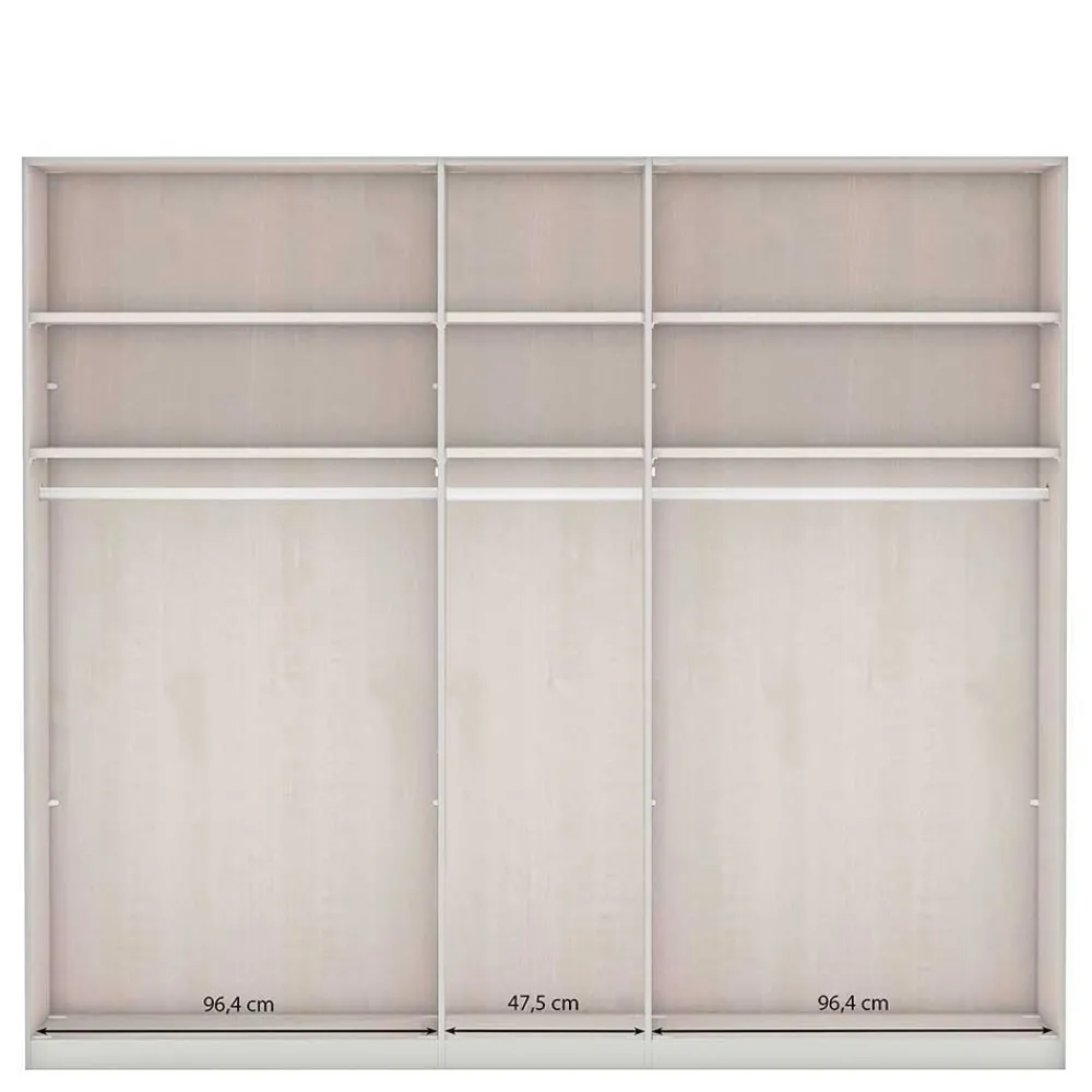 Hot Kleiderschrank 5-türig Bien Drehtürenschränke|Kleiderschränke