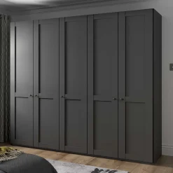 Kleiderschrank 5-türig Hierro*Pharao24 Sale