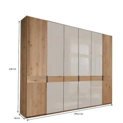 Clearance Kleiderschrank Viramiru Drehtürenschränke