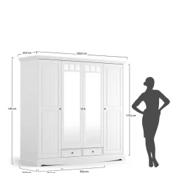 Kleiderschrank Vomano*Pharao24 New