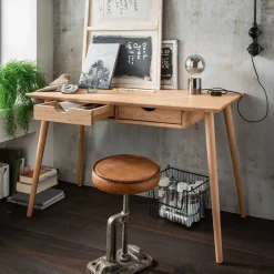 Sale Kleiner Schreibtisch Jemja Massivholztische|Computertische