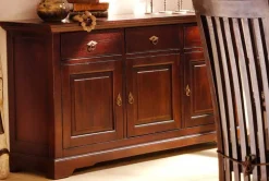 Best Kolonial-Sideboard Sumatra Wohnzimmerschrank|Küchenkommode