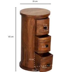 New Kommode Bonney Nachtkommoden|Nachttisch