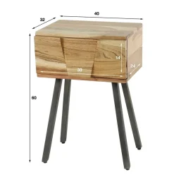 Discount Kommode Cherry Nachtkommoden|Nachttisch