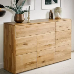 New Kommode Echtholz Pluto Küchenkommode|Esszimmerkommoden