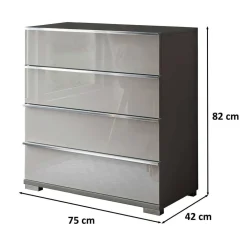 Discount Kommode Sanctos Schlafzimmerkommoden|Schubkastenkommoden