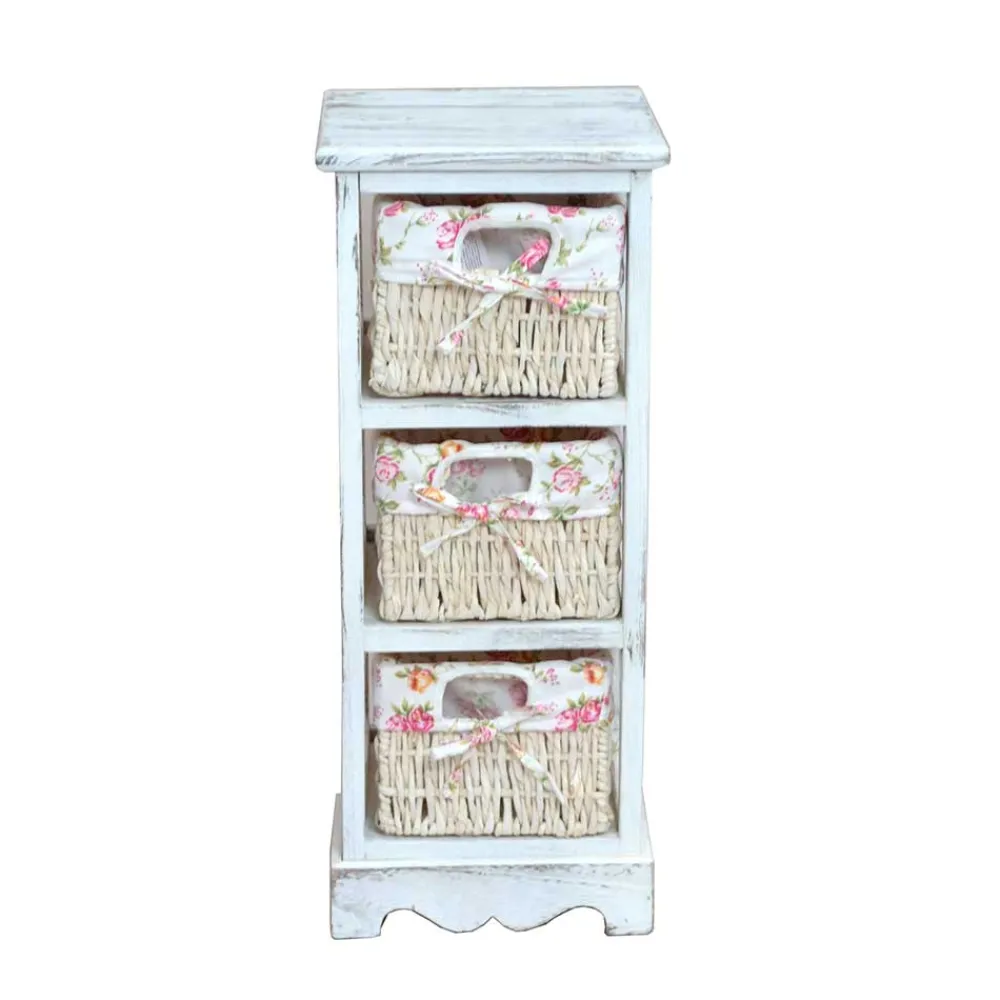 Clearance Korbregal Javie Massivholzregale|Standregale