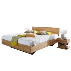 Kufen Holzbett mit Nachttischen Driven*Pharao24 Online