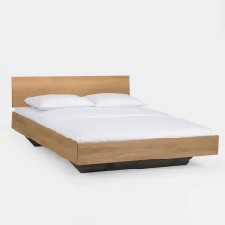 Kufen Holzbett mit Nachttischen Driven*Pharao24 Online