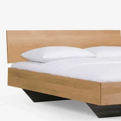 Kufen Holzbett mit Nachttischen Driven*Pharao24 Online