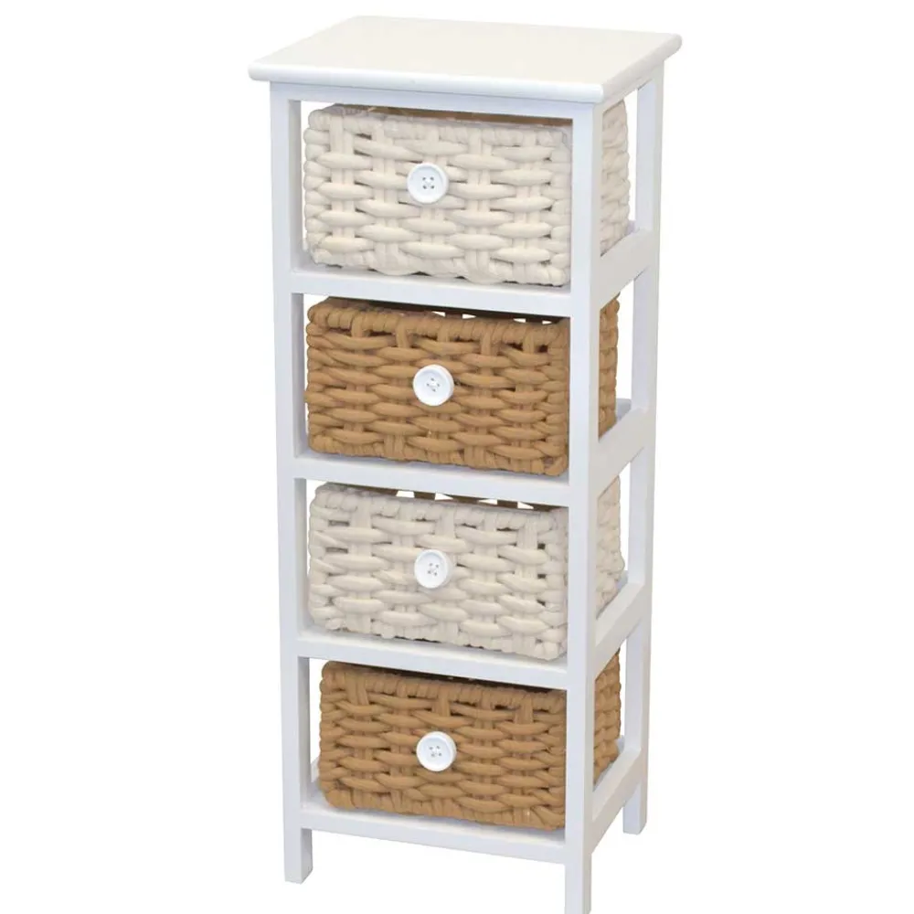 Online Landhaus Badregal Grino Massivholzregale|Standregale