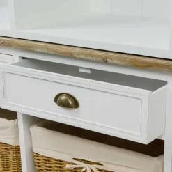 Online Landhaus Bücherregal Tevez Wohnzimmerregale|Regalwände