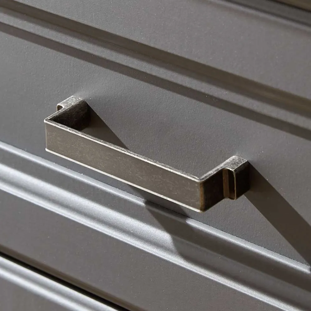 Landhaus Design Wohnwand Valgura Wohnzimmerschrank