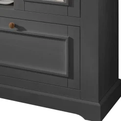 Discount Landhaus Highboard Ligolas Wohnzimmerkommoden|Wohnzimmerschrank