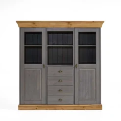 Discount Landhaus Highboard Mangali Esszimmerkommoden|Wohnzimmerkommoden