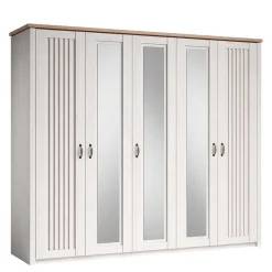 Sale Landhaus Kleiderschrank Drienna Drehtürenschränke|Kleiderschränke