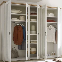 Sale Landhaus Kleiderschrank Drienna Drehtürenschränke|Kleiderschränke