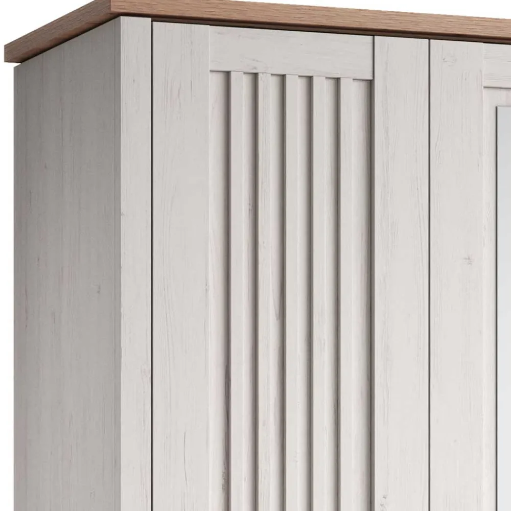 Sale Landhaus Kleiderschrank Drienna Drehtürenschränke|Kleiderschränke