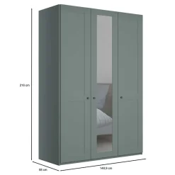 New Landhaus Kleiderschrank Forjan Drehtürenschränke|Kleiderschränke