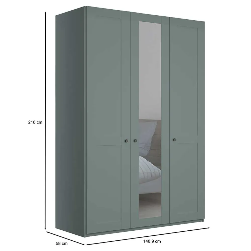 New Landhaus Kleiderschrank Forjan Drehtürenschränke|Kleiderschränke