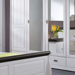 Online Landhaus Kleiderschrank Tagalog Massivholzmöbel|Drehtürenschränke