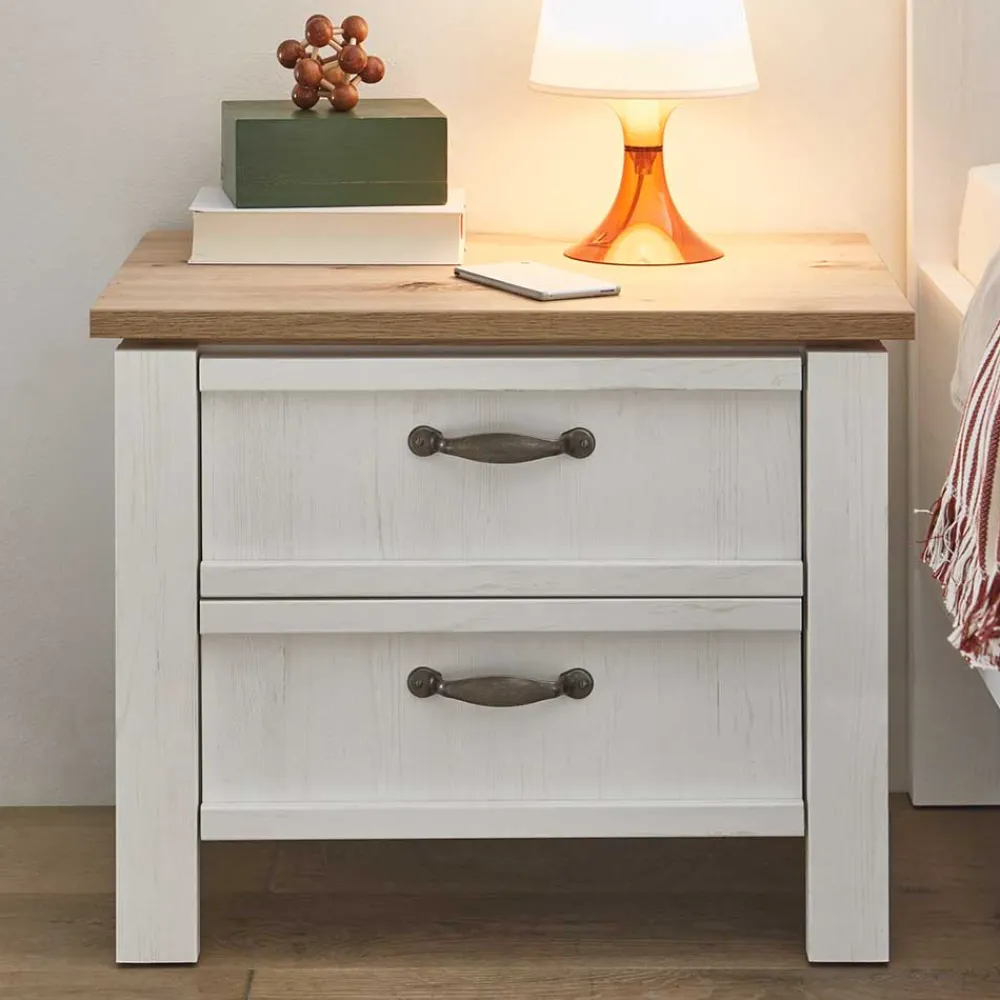 Landhaus Nachtschrank Drienna*Pharao24