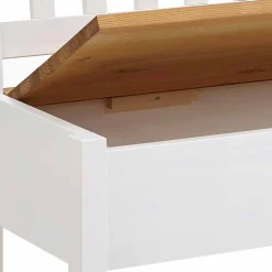 New Landhaus Truhenbank Vicados Massivholzmöbel|Küchenbank