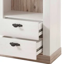 New Landhaus Wohnwand Flurencina Wohnzimmerschrank|Wohnwand 300 Cm