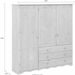 Landhausschrank Cozmina*Pharao24 Clearance