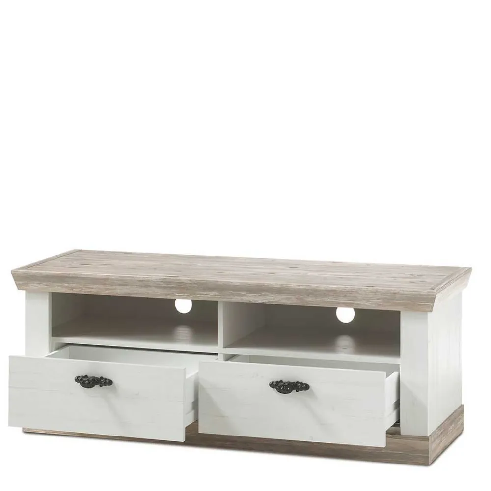 Landhausstil Wohnwand Flurencina*Pharao24 Hot