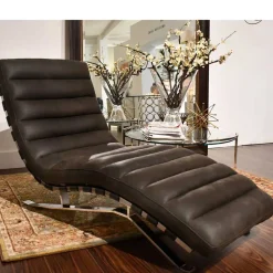 Discount Leder Polsterliege Axinta Liegen