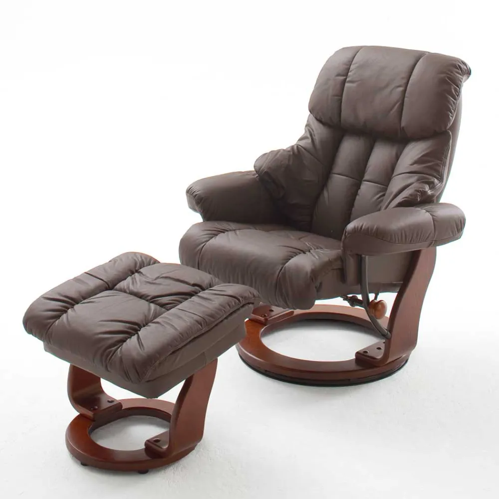 Outlet Leder Relaxsessel Kleera Polstermöbel|Wohnzimmer Sessel