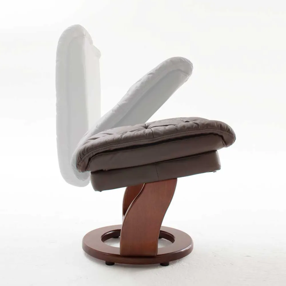 Outlet Leder Relaxsessel Kleera Polstermöbel|Wohnzimmer Sessel