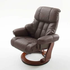 Outlet Leder Relaxsessel Kleera Polstermöbel|Wohnzimmer Sessel