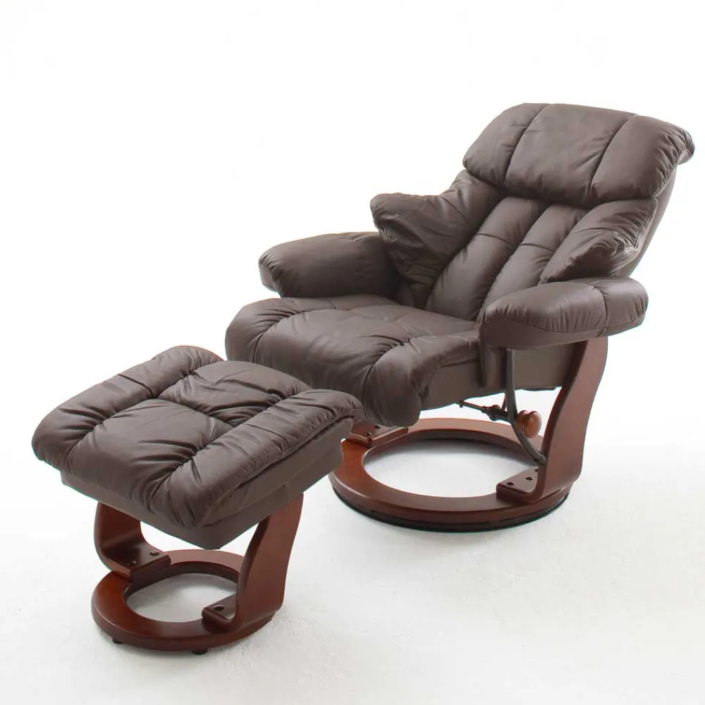 Outlet Leder Relaxsessel Kleera Polstermöbel|Wohnzimmer Sessel