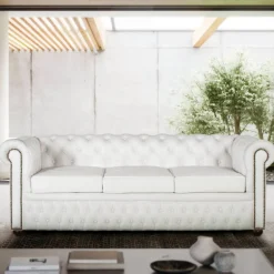 Online Ledersofa Puerto 3 Sitzer Sofa