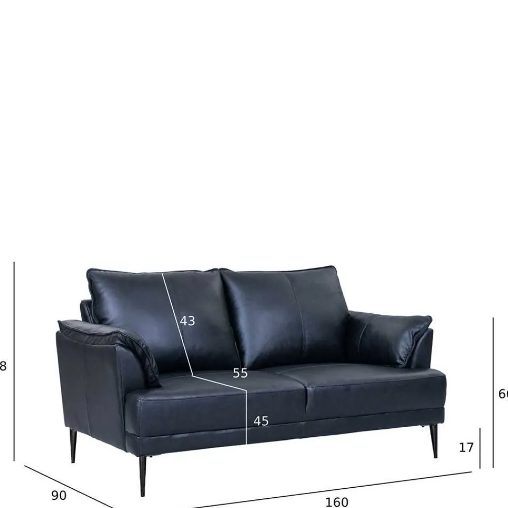 Online Ledersofa Yanatada Polstermöbel|Wohnzimmercouch