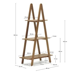 Best Leiter Regal Una Küchenregale|Massivholzregale