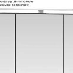 Hot Lichtspiegelschrank Sastiza Spiegelschränke