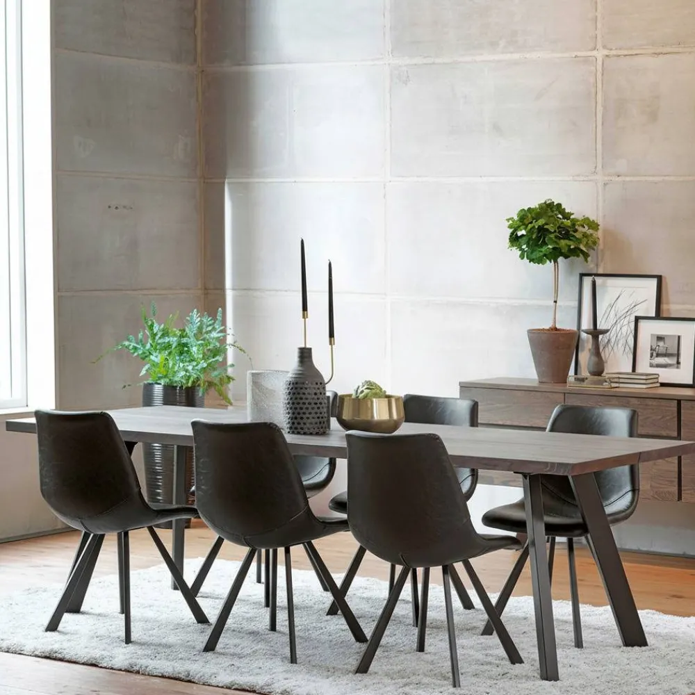 Online Loft Essgruppe Kandu Tisch Mit Stühlen|Esszimmer Sets