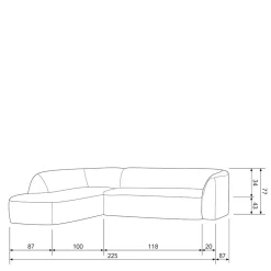 Lounge Ecksofa Prenzla*Pharao24 Clearance