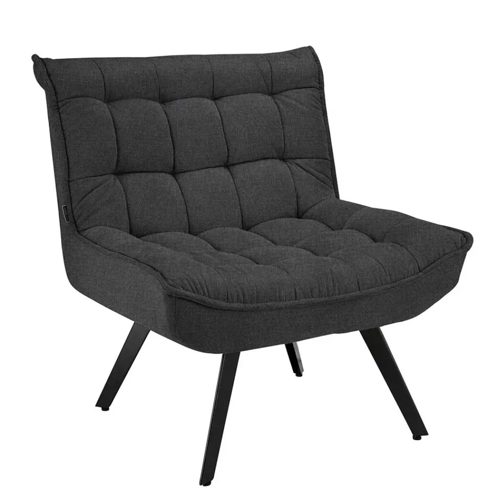 Outlet Lounge Sessel mit Hocker Nerella Wohnzimmer Sessel|Relaxsessel