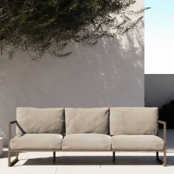 Hot Lounge Sofa In- und Outdoor Shiran Wohnzimmercouch|3 Sitzer Sofa